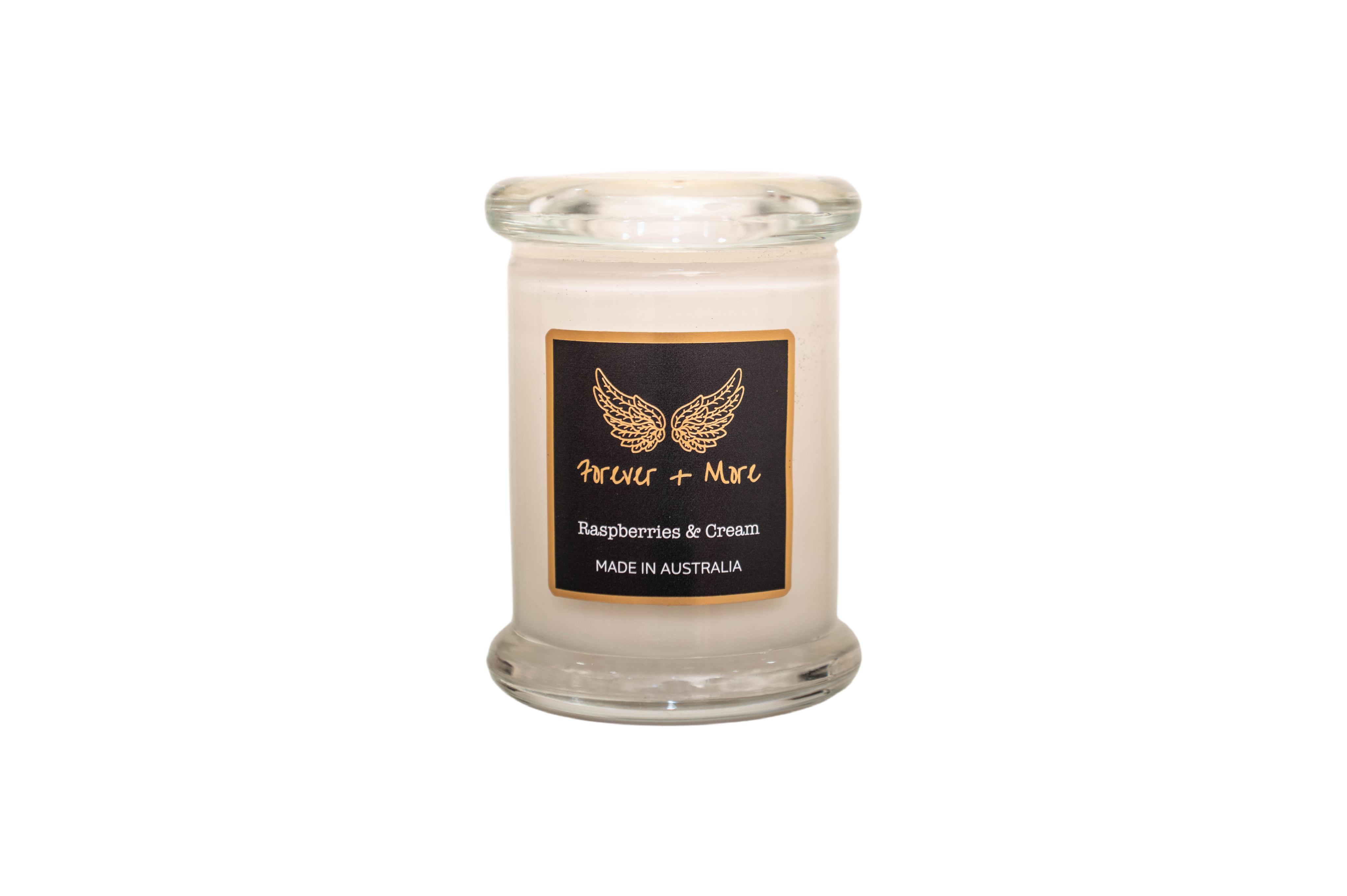Raspberries and Cream Small Candle